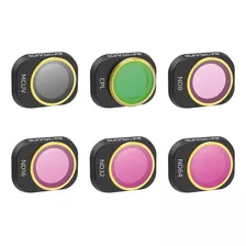 6 Filtros Uv Nd Polarizad Uv Cp Nd8/16/32/64 Dron Dji Mini 4