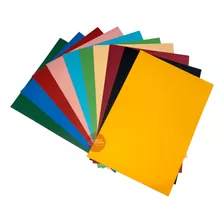 Papel Color Plus A4 120g Massa Colorida 150 Folhas