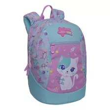 Mochila Escolar Khalessi Cosmo Cat Menta Head