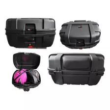 Caja Para Moto Baul 2 Cascos Maletero Top Case C Respaldo 