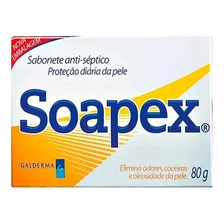 Soapex Tradicional Barra 80g - Kit C/3