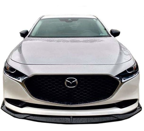 Lip Frontal Y Estribos Laterales Mazda 3 Sedan 2019 Al 2021 Foto 2
