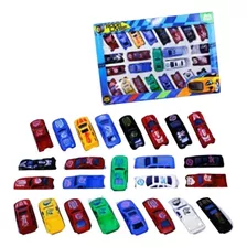 Kit De 20 Carrinhos Em Miniatura Roda Livre Ark Toys