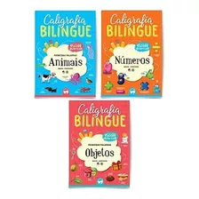 Coleção Caligrafia Bilingue - 3 Volumes - Acima 3 Anos