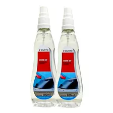 02 Cristalizador Imperbeabiliza Vidros 100ml Wurth Water Off