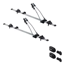 2 Suportes De Bicicleta De Teto Thule Freeride 532 + Brinde