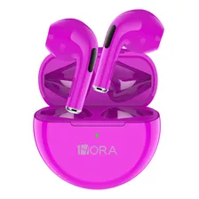 Audífonos In-ear Inalámbricos Bluetooth 5.3 1hora Aut119 Color Magenta