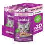 Whiskas Sachê Salmão Ao Molho Para Gatos Adultos