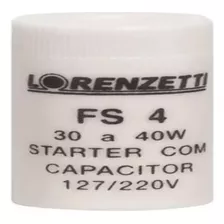 Starter Fs2 Com Capacitor 15 A 20w 127/220v Lorenzetti