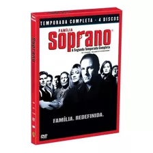 Dvd Família Soprano - 2ª Temporada Box 4 Discos 