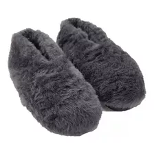 Pantufa De Pelo Adulto Masculina E Feminina 