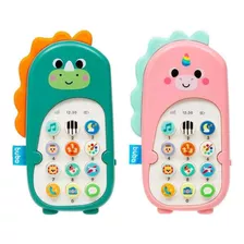 Celular Infantil Brinquedo Educativo Bilíngue Musical Buba 