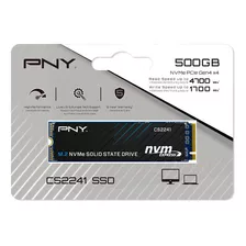 Ssd Pny 500gb Cs2241 M.2 2280 Nvme