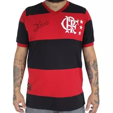 Camiseta Flamengo Camisa Retrô Zico Libertadores 1981