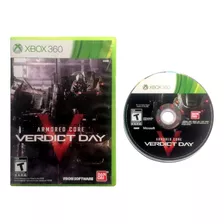 Armored Core Verdict Day Xbox 360