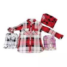 Camisa Leñadora Cuadrille Hg368 S/m M/l L/xl Oferta