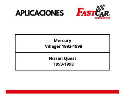 2 Amortiguadores Delanteros Ford Mercury Villager 1993- 1998 Foto 3