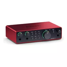 Interface De Audio Focusrite Scarlett 2i2 4th 4 Geração