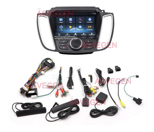 Qualcomm 4g Wifi Coche Estreo 4g+64g Para Ford Escape 2014 Foto 6