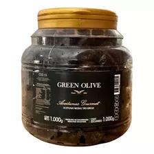 Aceitunas Negras Griegas Green Olive 1 Kg