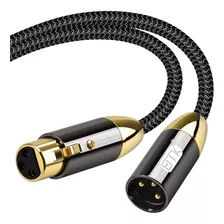 Xlr Cable De Micrófono Xlr Macho Xlr Hembra 3pin Equil...