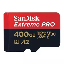 Cartão De Memória Sandisk Sdsqxcz-400g-gn6ma Extreme Pro 400gb