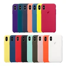 Funda Silicone Case Para iPhone X Xr Xs Max Soft Import Usa