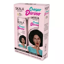 Kit Shampoo E Condicionador Crespo Divino Skala Vegano 650ml