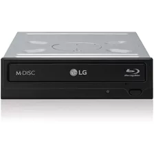 LG Blu-ray Disc Rewriter - Unidad De Disco Óptico (negro, Ho