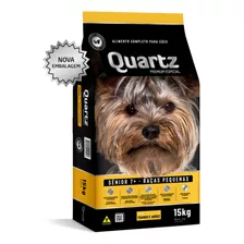 Quartz Sênior 7+ Ração Cães Raças Pequenas Frango/arroz 15kg