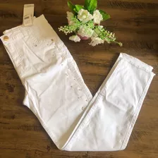 Calça Jeans Feminina Com Pérolas Lançamento 2021 Trip Surf 