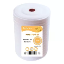 Polifoam Delgado Rollo Espuma Sustituto Burbuja 10m X 40cm