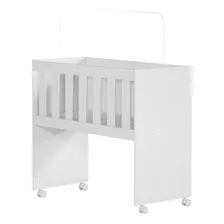 Mini Berço Com Colchão Multifuncional 5x1 Mini Berço Branco