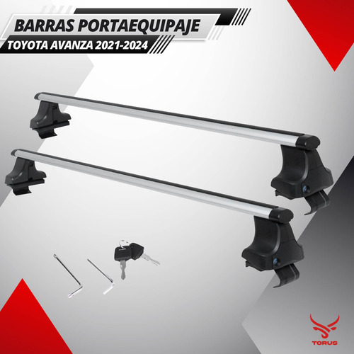 Barras Portaequipaje Toyota Avanza 2021 2022 2023 2024 Torus Foto 2