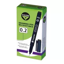 Estilografo Pizzini 0.2 Graduado Drawing Pen Microfibra