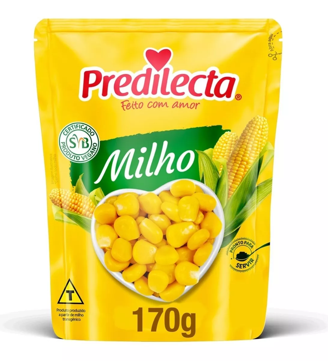 Milho Verde 170g Sachê Predilecta