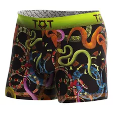 Boxer Calzoncillo Hombre De Microfibra Estampado Full Print 