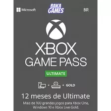 Xbox Game Pass Ultimate 12 Meses - Conta