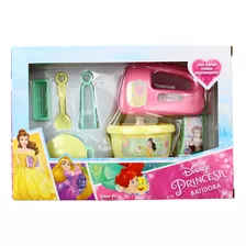 Set De Mini Batidora Y Trastes Cocina Princesas Juguete Niña