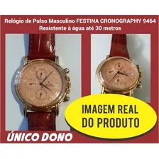 Relógio De Pulso Masculino Festina Cronograph 9464