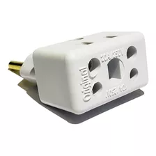 Adaptador Tomada 10 20 Amperes Bivolt Padrao Brasileiro 3-1