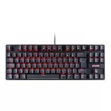 Teclado Mecânico Pcyes Tkl Neron Outemu Red Rgb Abnt2 Cor De Teclado Preto Idioma Português Brasil