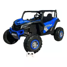 Carrinho Elétrico Buggy Utv Elétrico Infantil Azul 24volts Voltagem Do Carregador 220v