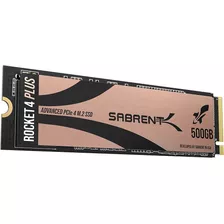 Ssd Sabrent 500gb Rocket 4 Plus Nvme 4.0 Gen4 Pcie M.2