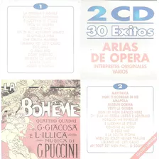 30 Éxitos Arias De Opera | 2 Cds. Música Nuevo