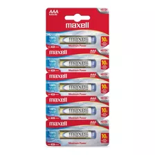 Pack 5 Pilas Alcalinas Aaa Maxell