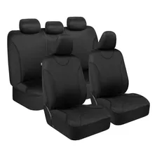 Juego Completo De Fundas De Asiento Negras Bdk Ultrasleek Pa