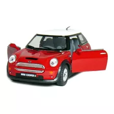 Escala Mini Cooper S 1/28 De 5.0 In (rojo).