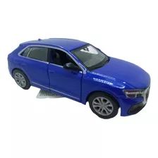 Audi Sq8 Azul A Escala 1:46, Mide 11cm