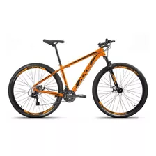 Bike Xks Alumínio Aro 29 Freio A Disco 21v Kit Shimano Tamanho Do Quadro 17 Cor Laranja